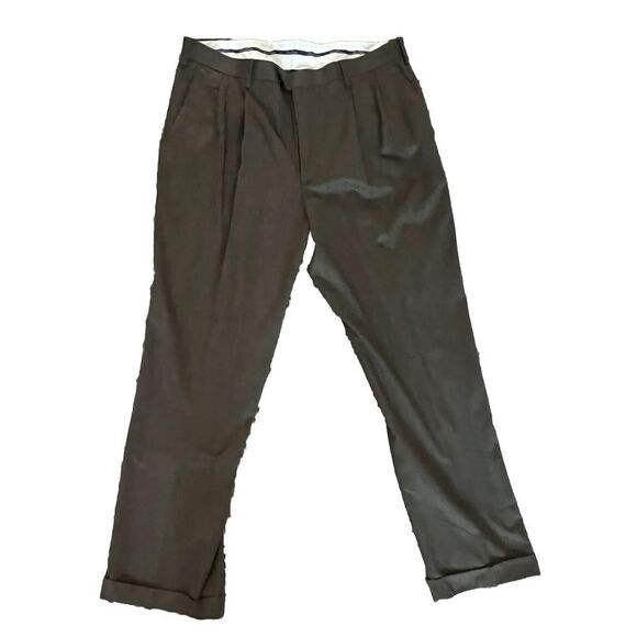 Alan Flusser Dress Pants‎ 40x32 Gray - Picture 1 of 6